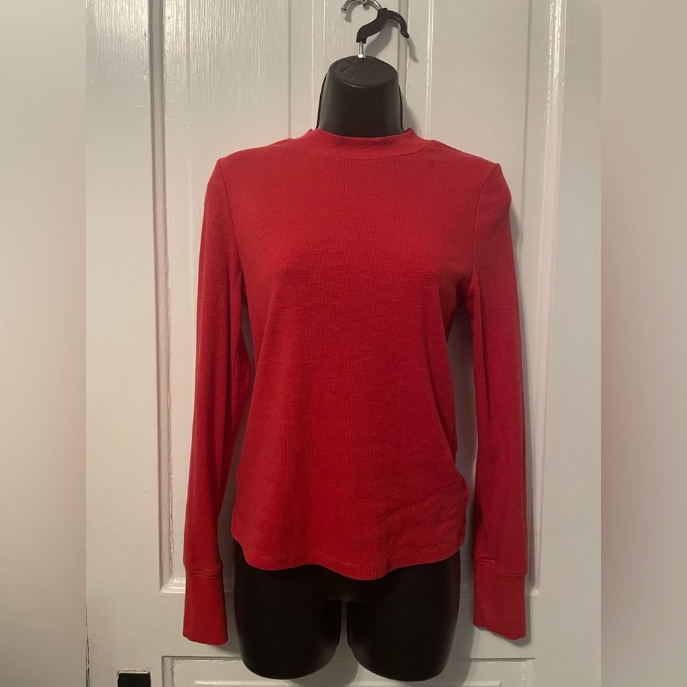 2 for $6 GAP Rib Mockneck Long sleeve T-Shirt